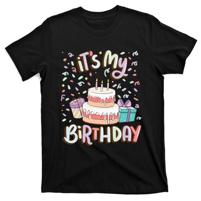 ItS My Birthday Cake Donut Confetti T-Shirt