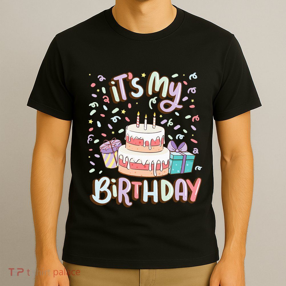 ItS My Birthday Cake Donut Confetti T-Shirt
