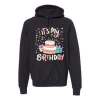 ItS My Birthday Cake Donut Confetti Premium Hoodie