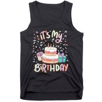 ItS My Birthday Cake Donut Confetti Tank Top