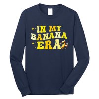 In My Banana Era Fruit Lover Baseball Player Long Sleeve Shirt