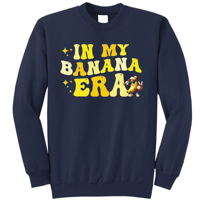 In My Banana Era Fruit Lover Baseball Player Sweatshirt