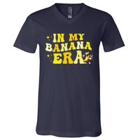 In My Banana Era Fruit Lover Baseball Player V-Neck T-Shirt