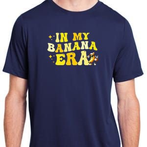 In My Banana Era Fruit Lover Baseball Player Adult ChromaSoft Performance T-Shirt