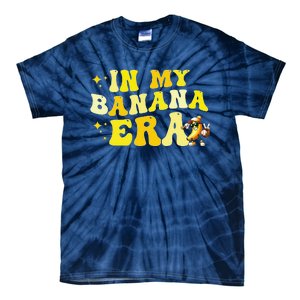 In My Banana Era Fruit Lover Baseball Player Tie-Dye T-Shirt