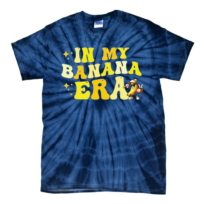 In My Banana Era Fruit Lover Baseball Player Tie-Dye T-Shirt