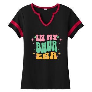 In My Bhua Era Ladies Halftime Notch Neck Tee