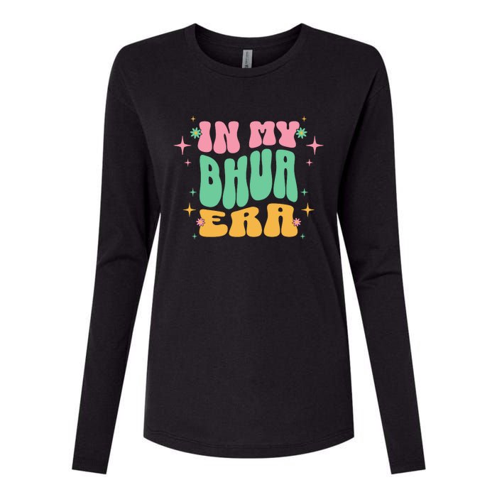 In My Bhua Era Womens Cotton Relaxed Long Sleeve T-Shirt