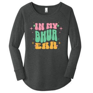 In My Bhua Era Women's Perfect Tri Tunic Long Sleeve Shirt