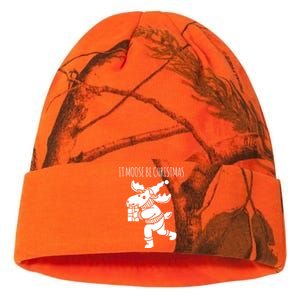 It Moose Be Christmas Humor Holiday Kati Licensed 12" Camo Beanie