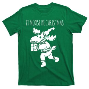 It Moose Be Christmas Humor Holiday T-Shirt