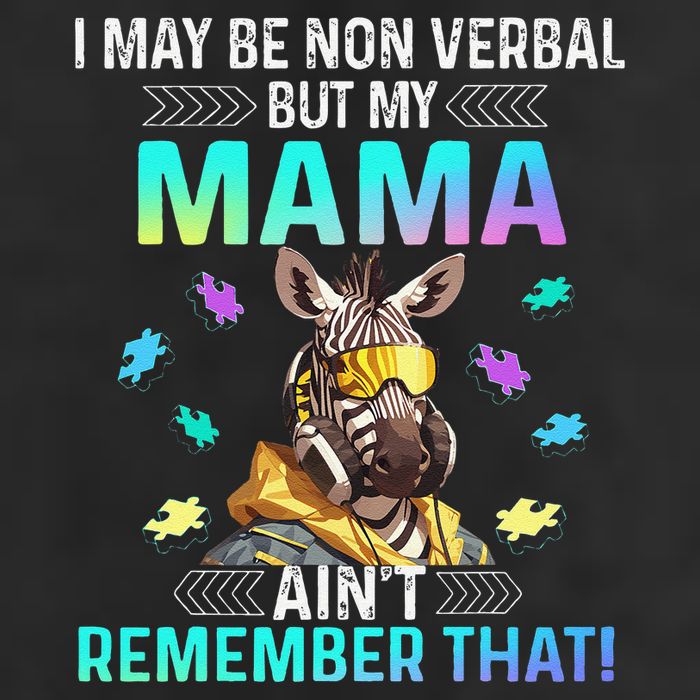 I May Be Non Verbal But My Mama Aint Remember That Giraffe 15oz Campfire Ceramic Mug