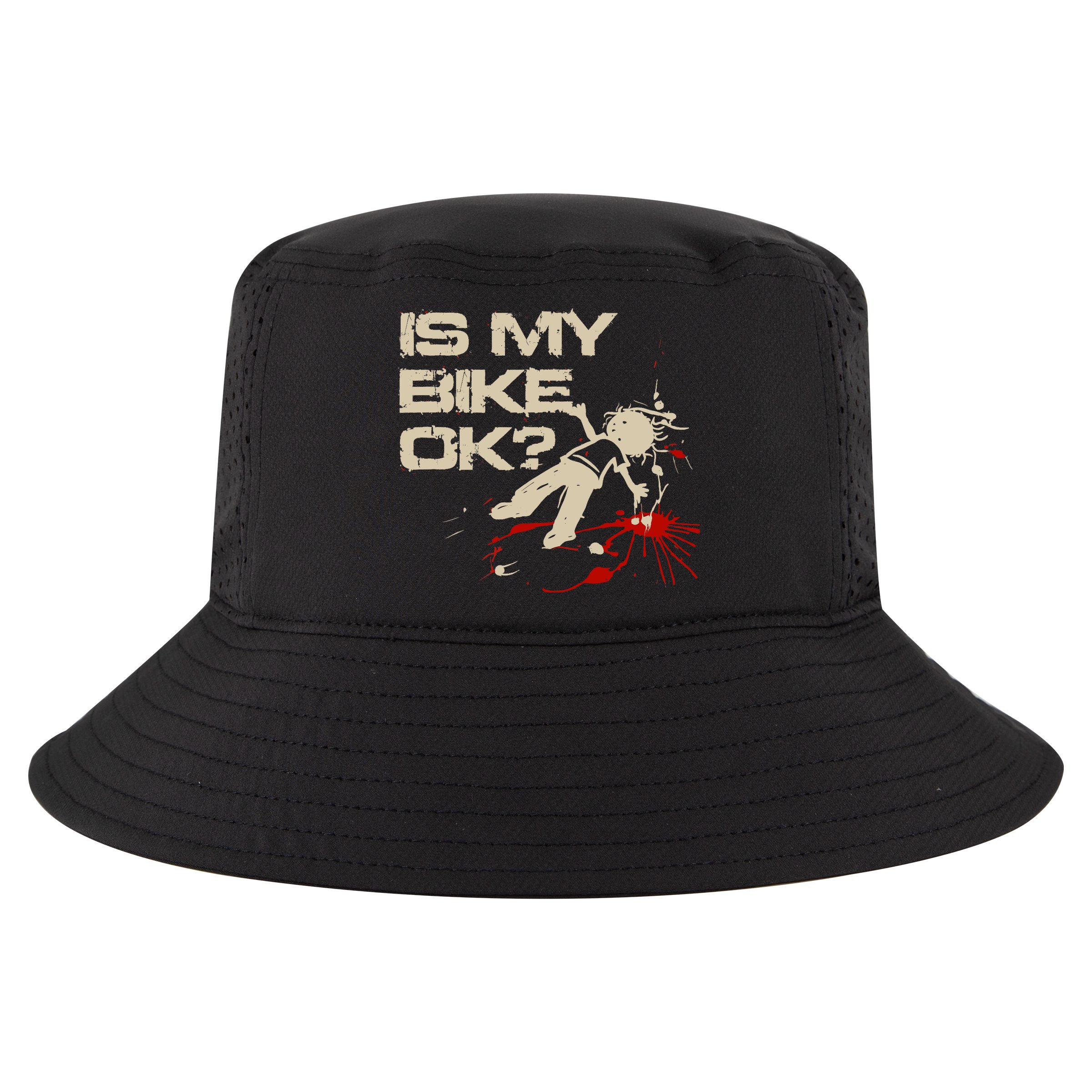 Is My Bike Ok Okay ? Funny BMX Dirt Bike Motorcycle Cycling Cool Comfort Performance Bucket Hat