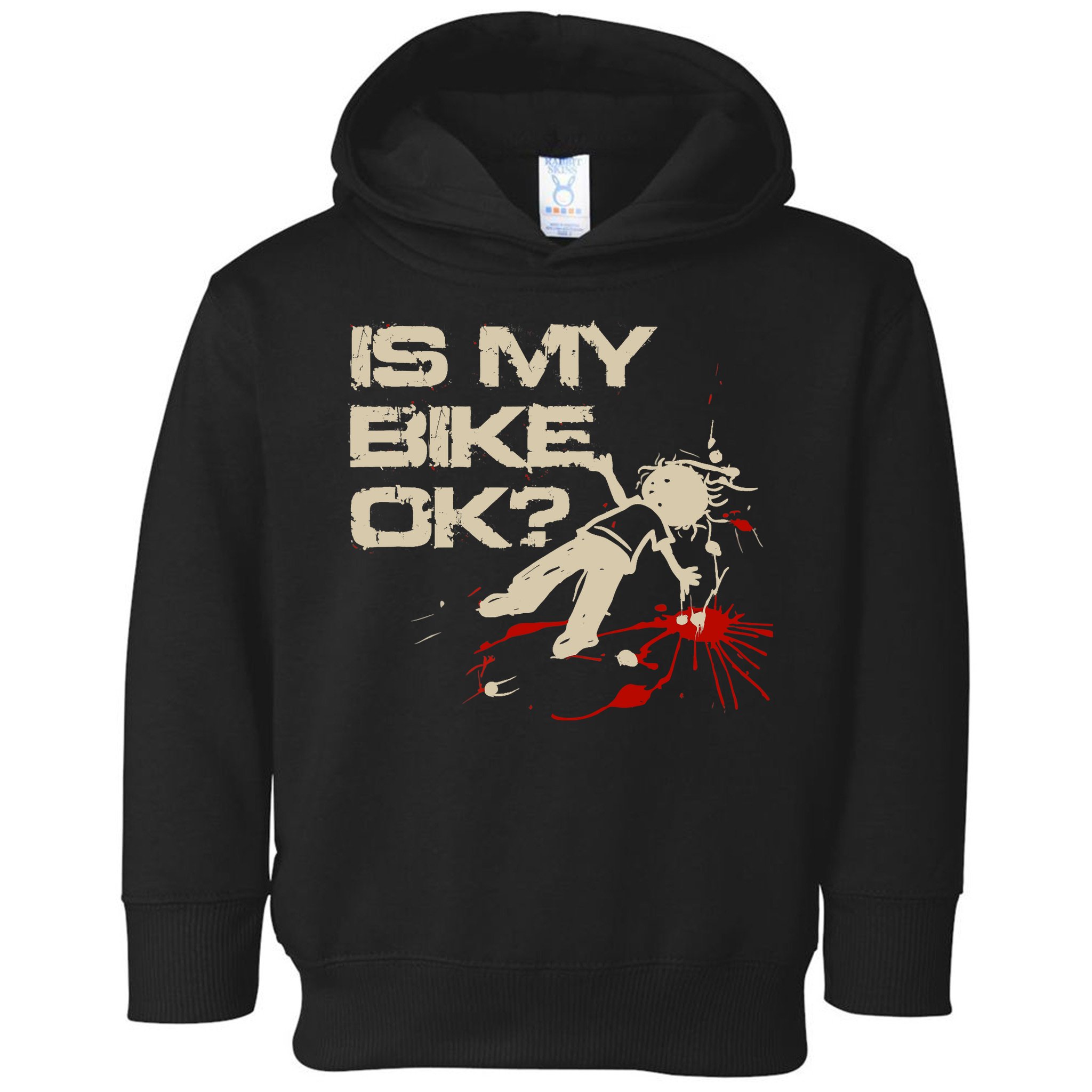 Is My Bike Ok Okay ? Funny BMX Dirt Bike Motorcycle Cycling Toddler Hoodie