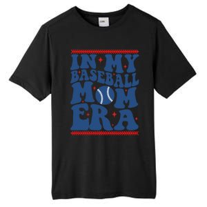 In My Baseball Mom Era Groovy Baseball Mom Team MotherS Day Gift Tall Fusion ChromaSoft Performance T-Shirt