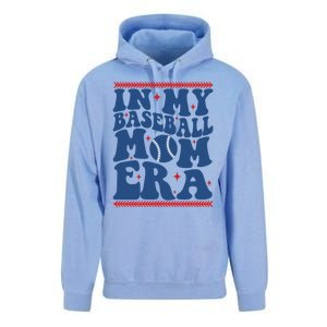 In My Baseball Mom Era Groovy Baseball Mom Team MotherS Day Gift Unisex Surf Hoodie