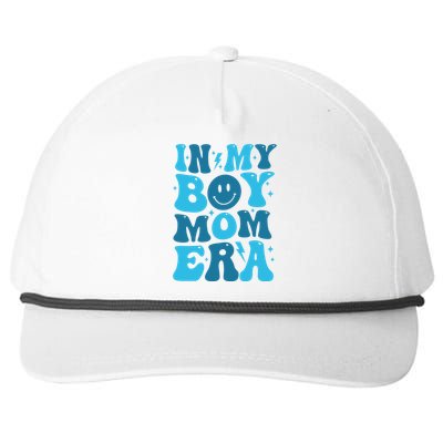 In My Boy Mom Era Snapback Five-Panel Rope Hat