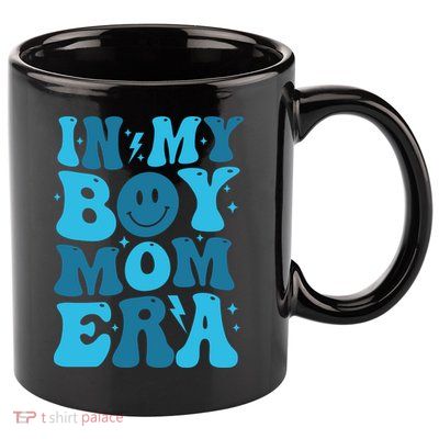In My Boy Mom Era 11oz C Handle Ceramic Mug