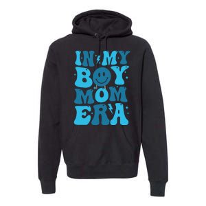 In My Boy Mom Era Premium Hoodie