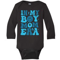 In My Boy Mom Era Baby Long Sleeve Bodysuit