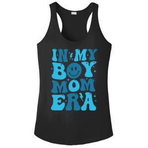 In My Boy Mom Era Ladies PosiCharge Competitor Racerback Tank