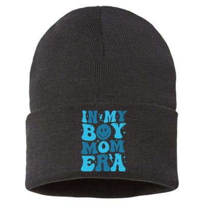 In My Boy Mom Era Sustainable Knit Beanie