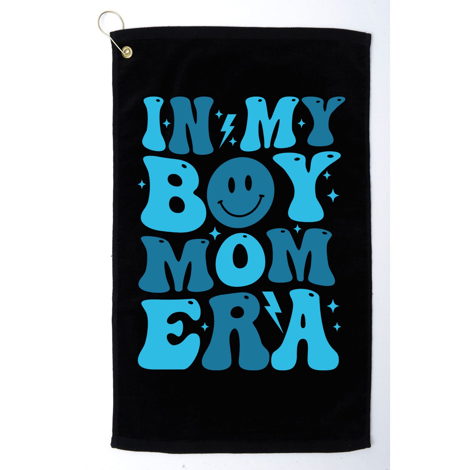 In My Boy Mom Era Golf Towel