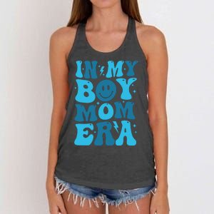 In My Boy Mom Era Women's Knotted Racerback Tank