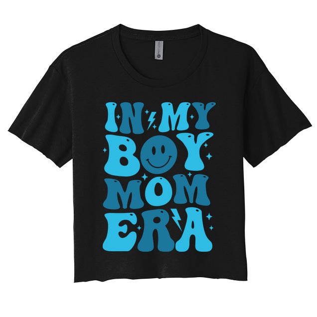 In My Boy Mom Era Crop Top