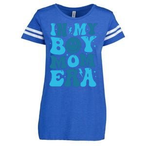 In My Boy Mom Era Enza Ladies Jersey Football T-Shirt