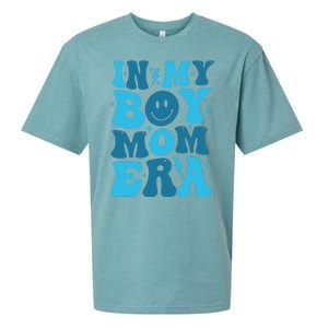 In My Boy Mom Era Sueded Cloud Jersey T-Shirt