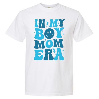 In My Boy Mom Era Garment-Dyed Heavyweight T-Shirt