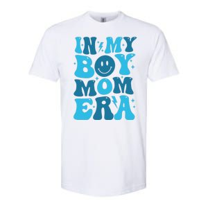 In My Boy Mom Era Softstyle CVC T-Shirt