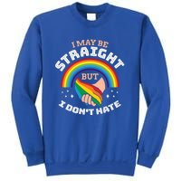 I May Be Straight But I Dont Hate Lgbt Pride Lgbt Month Gift Sweatshirt