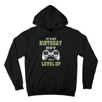 Its My Birthday Boy Time To Level Up Video Game Hoodie