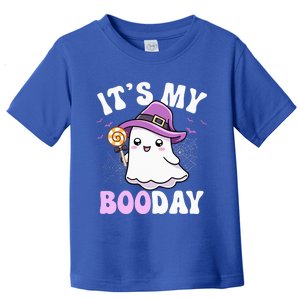 Its My Boo Day Cute Ghost Halloween Birthday Toddler T-Shirt