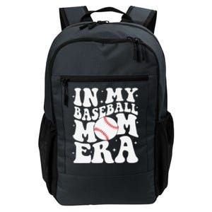 In My Baseball Mom Era Baseball Mama Game Day Mothers Day Daily Commute Backpack