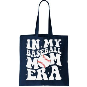 In My Baseball Mom Era Baseball Mama Game Day Mothers Day Tote Bag