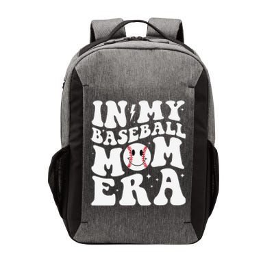 In My Baseball Mom Era Groovy Baseball Mom Team MotherS Day Vector Backpack