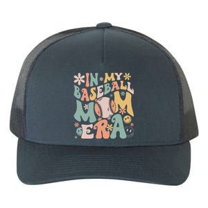 In My Baseball Mom Era Funny Baseball Mama Mothers Day Gifts Yupoong Adult 5-Panel Trucker Hat