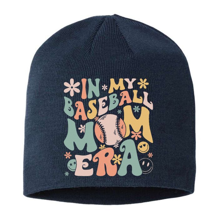 In My Baseball Mom Era Funny Baseball Mama Mothers Day Gifts Sustainable Beanie