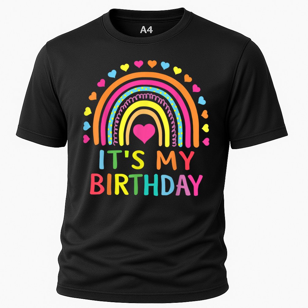 It's My Birthday Gift Rainbow Cooling Performance Crew T-Shirt