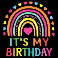 It's My Birthday Gift Rainbow Cooling Performance Crew T-Shirt