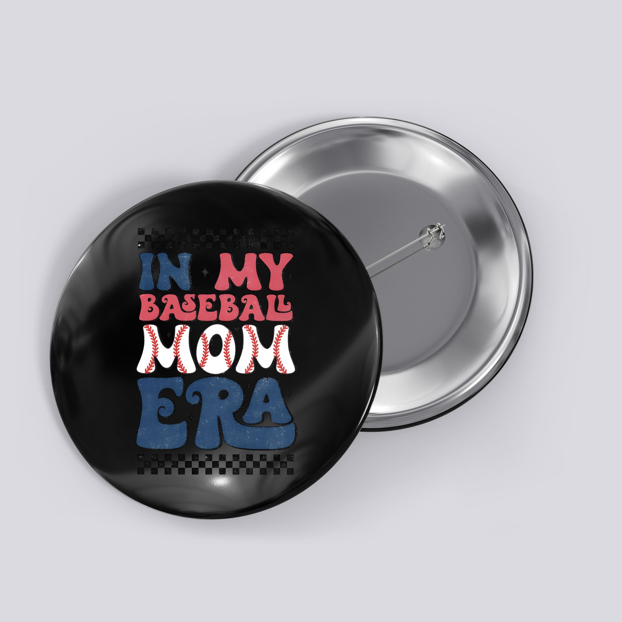 In My Baseball Mom Era Button