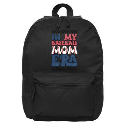 In My Baseball Mom Era 16 in Basic Backpack