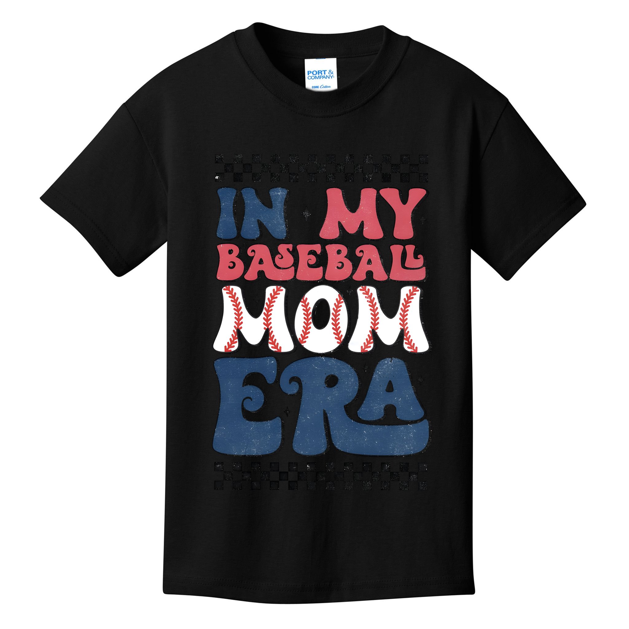 In My Baseball Mom Era Kids T-Shirt