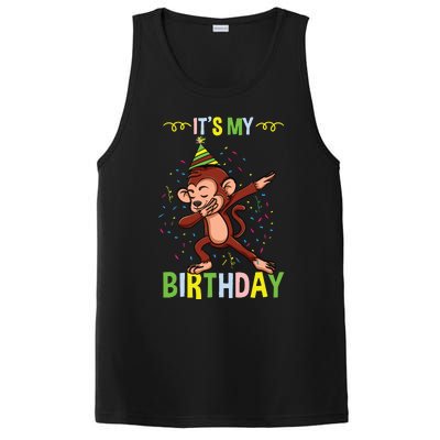 Its My Birthday Monkey PosiCharge Competitor Tank