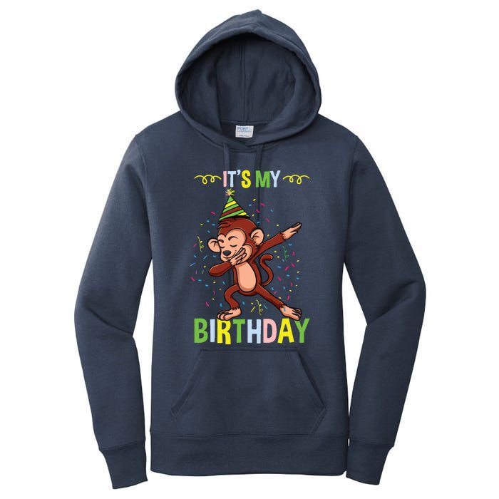 Its My Birthday Monkey Women's Pullover Hoodie