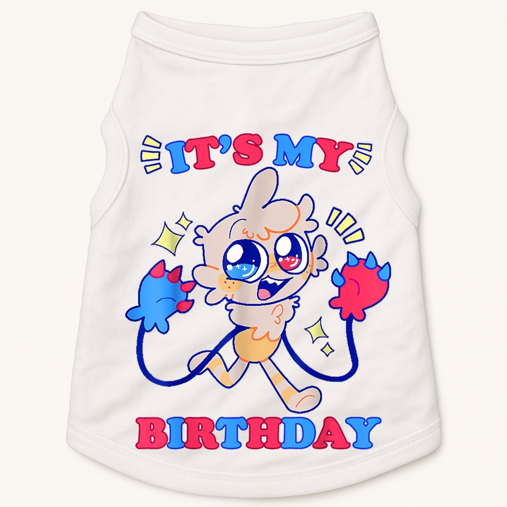 Its My Birthday Dandy World Dandy Goob Doggie Tank