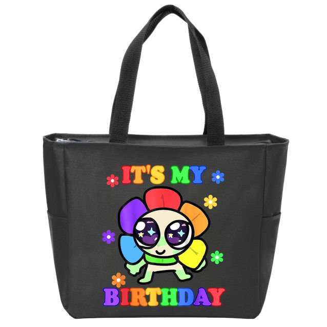 Its My Birthday Dandy World Dandy Goob Zip Tote Bag